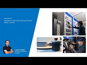 Hardware-in-the-Loop Testing of Electric Motor Controls