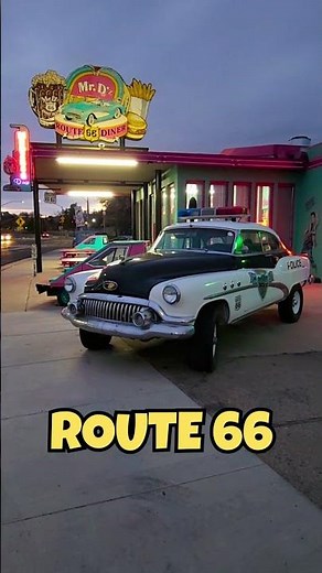 Cruising Through Kingman, Arizona on Historic Route 66