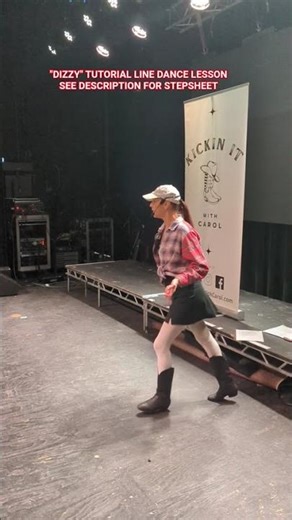 DIZZY LINE DANCE TUTORIAL LESSON