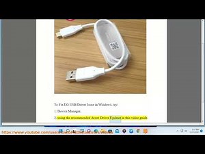 Fix LG USB Driver Issue in Windows 11/10/8/7/Vista/XP