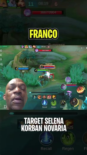 FRANCO - TARGET SELENA KORBAN NOVARIA #francogameplay #francokocak #topglobalfranco