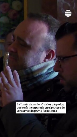 Colas para ver de nuevo a la Macarena en su altar #macarena