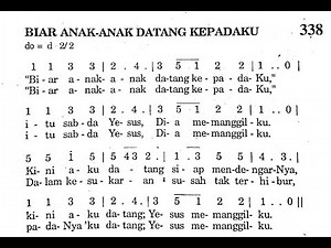 BIAR ANAK-ANAK DATANG KEPADAKU - Puji Syukur No. 338