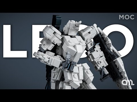 LEGO UNICORN GUNDAM MOC - UNICORN MODE | LEGO GUNPLA