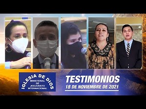 Testimonies November 18, 2021 - Church of God Ministerial of Jesus Christ International.