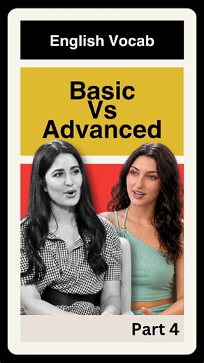 Advanced English Words with Katrina Kaif