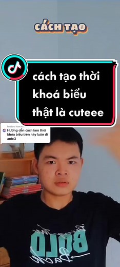 How to Create a Cute Timetable for your Phone