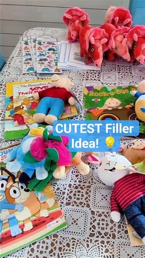 TOO Cute! Books and Buddies Filler Idea 💡#operationchristmaschild