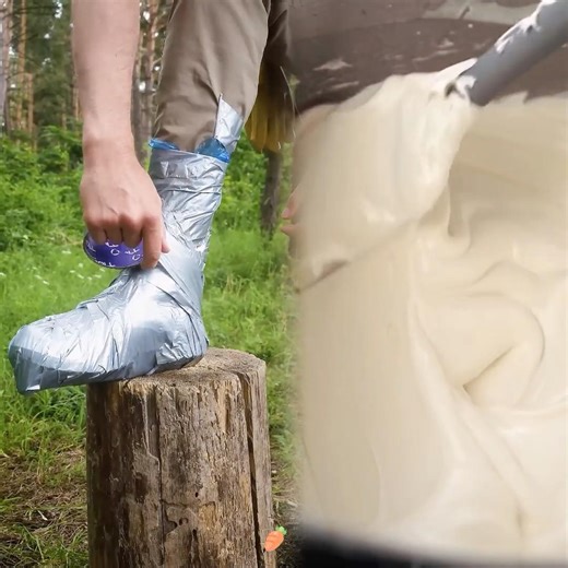 SUPER idea with duct tape and a bag for survival #bushcraft #camping #outdoors