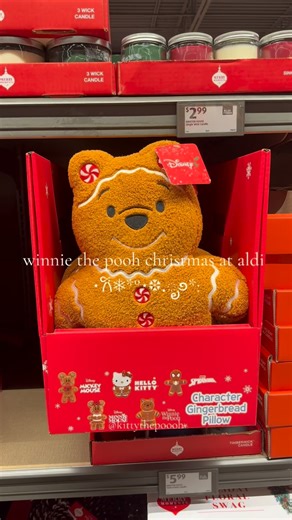 kittythepooh on Instagram: "new disney christmas items at @aldiusa 🎄 i’m in love with the pooh pillow! which items are your favorite ones? ❄️⛄️🍯💛✨ - - - - - - - - - - - - - - - - #winniethepooh #winniethepoohchristmas #winniethepoohaldi #winniethepoohchristmaspillow #kittythepoooh #winniethepoohfinds #winniethepoohhaul #winniethepoohcollector #winniethepoohlover #poohlover #poohbear #winniethepoohandfriends #winniethepoohstuff #winniethepoohcollection #winniethepoohaddict #winnie #pooh #poohc
