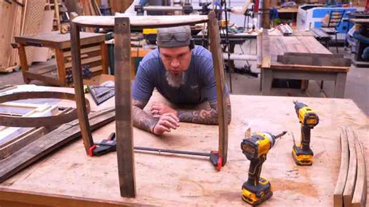 How a broken $10 bourbon barrel became two custom side tables worth $300