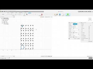 Fusion 360 Quick Tip - How to Use Rectangular Pattern Function