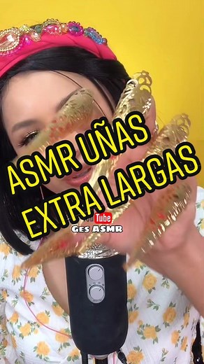 ASMR Uñas Extra Largas para una Experiencia Relajante