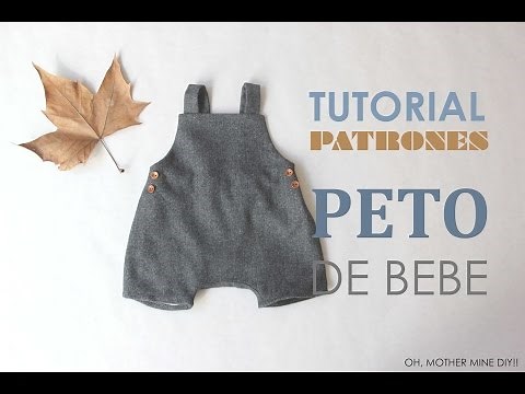 DIY Baby Overall Patterns (step-by-step tutorial)