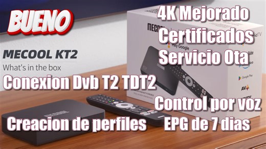 "Es una opción versátil que puede satisfacer diversas necesidades. Por ejemplo, convierte un monitor en un centro multimedia, es ideal para televisores antiguos con antena satelital, o incluso se puede conectar a un proyector para ver televisión en una pantalla grande. Por eso, lo recomiendo." 📺 Language: Spanish 🎬 Huge thanks to @ iluvatar.entertainment MECOOL KT2: https://bit.ly/3YWvSu5 #Hybridtvbox #AndroidTVBox #DVBT2 #MECOOL #MECOOLKT2 | MECOOL