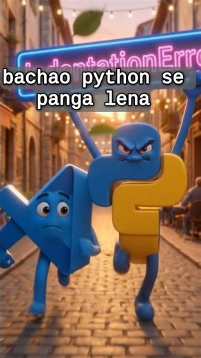 VS Code vs Python: The 8-Second Indentation Betrayal! 🐍💻😂 #VSCode #3DAnimation #TechShorts #trending