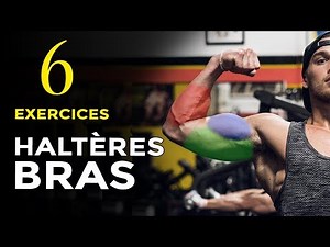 6 EXERCICES HALTÈRE POUR SE MUSCLER LES BRAS EN MUSCULATION
