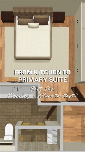 Jyll Mackie on Instagram: "But where do you even start?! I like to start with the layout. Budget and design come later. Once you have your measurements, graph paper is the easiest way to visualize a layout. I like using 1 square for 2” but you can do 1 square = 6” or 12” depending on the size of the paper. You can make multiple copies or cut out elements to move around the room. Then I use Planner 5D to mock up the space. There is a free version that is fine for layouts but if you want to have a