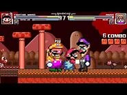 MUGEN - Fighting Mario & Fighting Luigi VS Wario (Mamaluigi339) & Waluigi (Mamaluigi339)