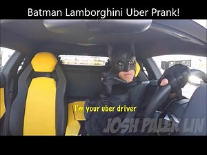 85K views · 1K reactions | Batman Lambo Uber prank Via Josh Paler Lin | Jeff Chin Photography | Facebook
