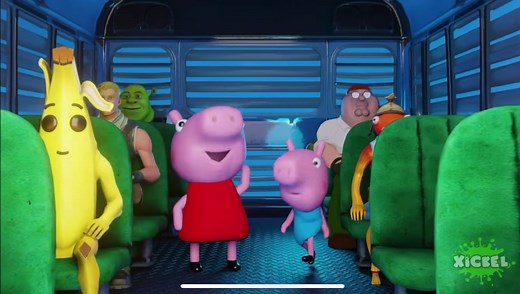 Peppa Pig Plays Fortnite | Hilarious Cartoon Gaming Adventure!