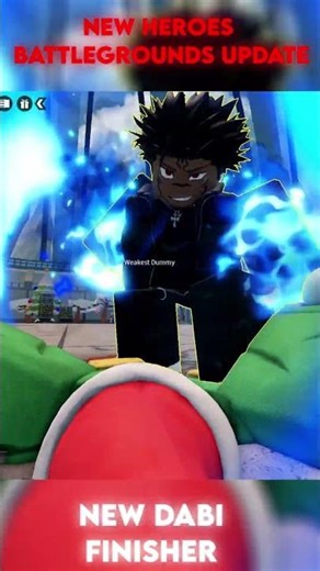 Dabi finisher showcase hits hard 🔥 #heroesbattlegrounds #roblox #battlegrounds