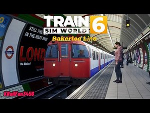 Bakerloo Line, Tube Stack, Half Timetable | Train Sim World 6