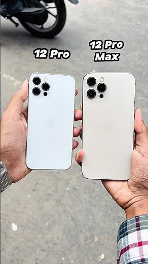 iPhone 12 Pro Vs iPhone 12 Pro Max || Camera Zoom Test! #shorts