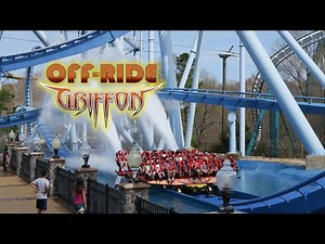 Griffon Off-Ride Footage, Busch Gardens Williamsburg B&M Dive Machine | Non-Copyright