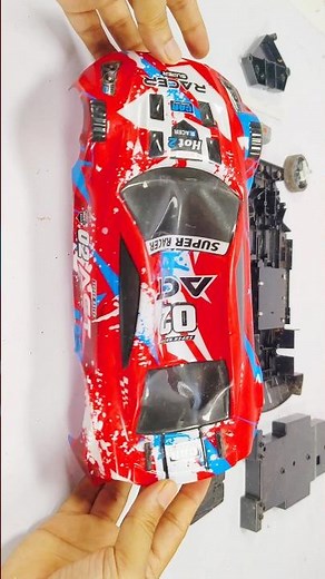 Remote control car with DC motor | Remote wali car | Remote car | RC car | Unboxing Car | Repair Car