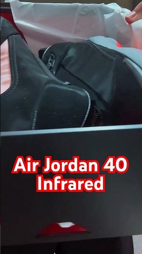 UNBOXING: Air Jordan 40 “Infrared” #airjordan #snkrs #nike #unboxing