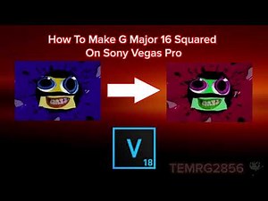 How To Make G Major 16 Squared On Sony Vegas Pro