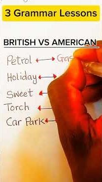 3 Essential Grammar Lessons