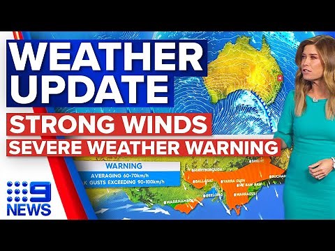 Australian Weather Forecast: Rain and Temperature Outlook - May 24 | 9 News Australia