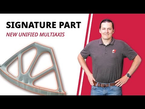 New Unified Multiaxis Toolpath in Mastercam 2023 | Mastercam 2023 Signature Parts