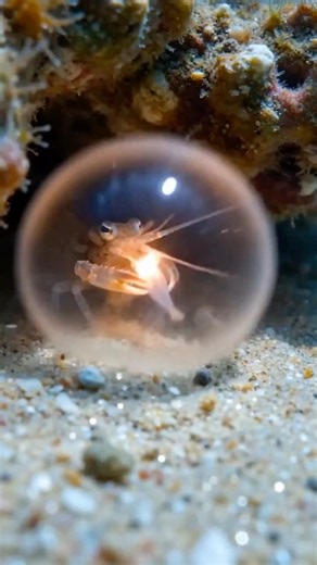 Pistol Shrimp Fires a Shock Wave Punch to Stun Its Prey