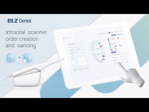 Intraoral Scanner Order Creation and Scanning