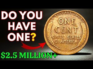 TOP RAREST & Most Valuable Wheat Pennies Ever Sold – Every One Is Worth a Fortune!