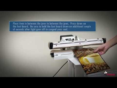 Sealer Sales W-Series Double Impulse Sealer Video