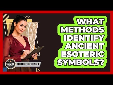 What Methods Identify Ancient Esoteric Symbols?