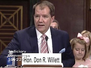 Texas Justice Don Willett Is One Step Closer to Being Confirmed to the Federal Bench