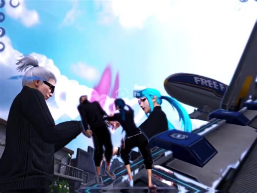 Exploring Animated Characters in a Futuristic Setting