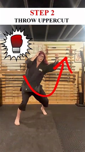 How To Do a SLIP + UPPERCUT 🥊 #Shorts #Boxing #MMA