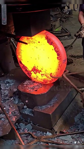 When Steel Meets Fire! Red Hot Forging Process