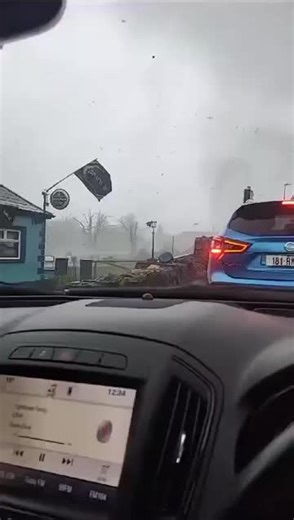 IF2 Tornado Hits Leitrim Village, Ireland. December 10, 2023