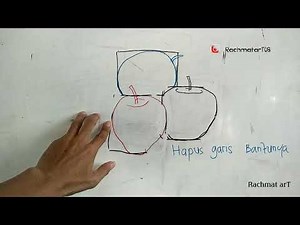 Teknik Menggambar Model. Buah Apel