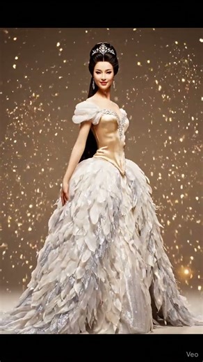 This swan transforms into a princess ✨