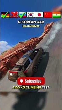 2100 Kg Car Climbing Test Part-1 #beamngdrive