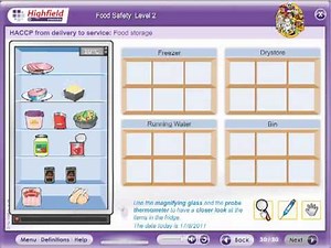 Food Safety Level 2 e-learning