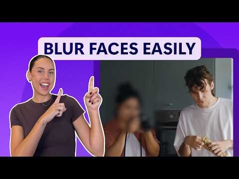 How to blur a subject in a video (2 minute tutorial)